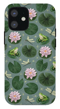 Load image into Gallery viewer, Frog and Lotus Pattern - Phone Case