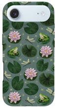 Load image into Gallery viewer, Frog and Lotus Pattern - Phone Case
