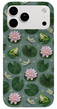 Load image into Gallery viewer, Frog and Lotus Pattern - Phone Case