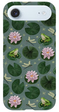 Load image into Gallery viewer, Frog and Lotus Pattern - Phone Case