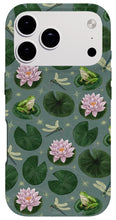 Load image into Gallery viewer, Frog and Lotus Pattern - Phone Case