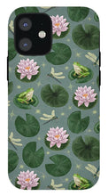 Load image into Gallery viewer, Frog and Lotus Pattern - Phone Case