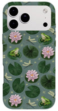 Load image into Gallery viewer, Frog and Lotus Pattern - Phone Case