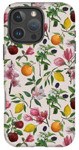 Load image into Gallery viewer, Fruit and Flower Blossoms Pattern - Phone Case