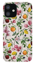 Load image into Gallery viewer, Fruit and Flower Blossoms Pattern - Phone Case