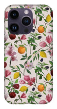 Load image into Gallery viewer, Fruit and Flower Blossoms Pattern - Phone Case