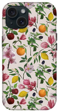 Load image into Gallery viewer, Fruit and Flower Blossoms Pattern - Phone Case