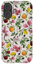 Load image into Gallery viewer, Fruit and Flower Blossoms Pattern - Phone Case