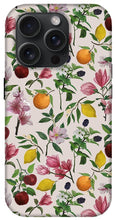 Load image into Gallery viewer, Fruit and Flower Blossoms Pattern - Phone Case