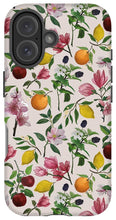 Load image into Gallery viewer, Fruit and Flower Blossoms Pattern - Phone Case