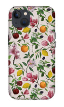 Load image into Gallery viewer, Fruit and Flower Blossoms Pattern - Phone Case