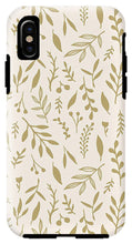 Load image into Gallery viewer, Gold Falling Leaves Pattern - Phone Case