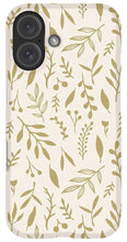 Load image into Gallery viewer, Gold Falling Leaves Pattern - Phone Case