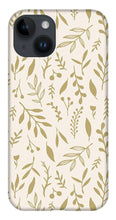 Load image into Gallery viewer, Gold Falling Leaves Pattern - Phone Case