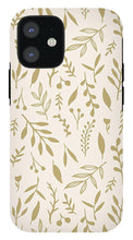 Load image into Gallery viewer, Gold Falling Leaves Pattern - Phone Case