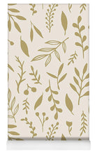 Load image into Gallery viewer, Gold Falling Leaves Pattern - Yoga Mat