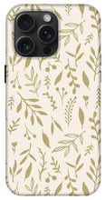 Load image into Gallery viewer, Gold Falling Leaves Pattern - Phone Case