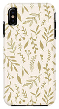 Load image into Gallery viewer, Gold Falling Leaves Pattern - Phone Case
