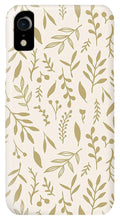 Load image into Gallery viewer, Gold Falling Leaves Pattern - Phone Case