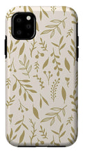 Load image into Gallery viewer, Gold Falling Leaves Pattern - Phone Case