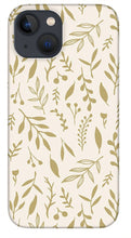 Load image into Gallery viewer, Gold Falling Leaves Pattern - Phone Case
