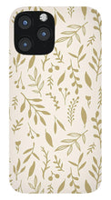 Load image into Gallery viewer, Gold Falling Leaves Pattern - Phone Case