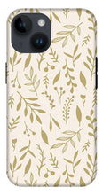Load image into Gallery viewer, Gold Falling Leaves Pattern - Phone Case