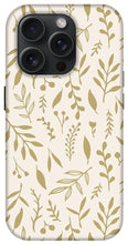 Load image into Gallery viewer, Gold Falling Leaves Pattern - Phone Case