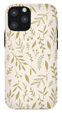 Load image into Gallery viewer, Gold Falling Leaves Pattern - Phone Case