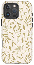 Load image into Gallery viewer, Gold Falling Leaves Pattern - Phone Case
