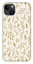 Load image into Gallery viewer, Gold Falling Leaves Pattern - Phone Case