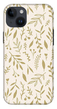 Load image into Gallery viewer, Gold Falling Leaves Pattern - Phone Case