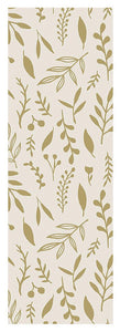 Gold Falling Leaves Pattern - Yoga Mat