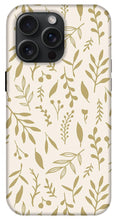 Load image into Gallery viewer, Gold Falling Leaves Pattern - Phone Case