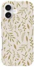 Load image into Gallery viewer, Gold Falling Leaves Pattern - Phone Case