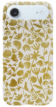 Load image into Gallery viewer, Gold Ink Floral Pattern - Phone Case