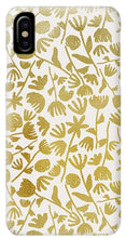 Load image into Gallery viewer, Gold Ink Floral Pattern - Phone Case