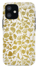 Load image into Gallery viewer, Gold Ink Floral Pattern - Phone Case