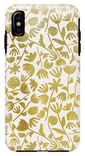 Load image into Gallery viewer, Gold Ink Floral Pattern - Phone Case