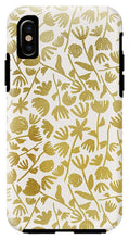 Load image into Gallery viewer, Gold Ink Floral Pattern - Phone Case