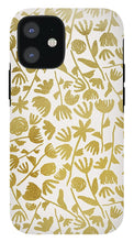 Load image into Gallery viewer, Gold Ink Floral Pattern - Phone Case