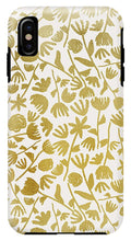 Load image into Gallery viewer, Gold Ink Floral Pattern - Phone Case