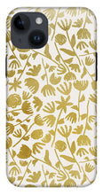 Load image into Gallery viewer, Gold Ink Floral Pattern - Phone Case