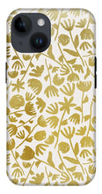Load image into Gallery viewer, Gold Ink Floral Pattern - Phone Case