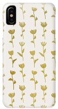 Load image into Gallery viewer, Gold Ink Flower Pattern - Phone Case