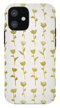 Load image into Gallery viewer, Gold Ink Flower Pattern - Phone Case