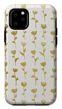 Load image into Gallery viewer, Gold Ink Flower Pattern - Phone Case