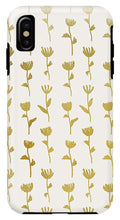 Load image into Gallery viewer, Gold Ink Flower Pattern - Phone Case