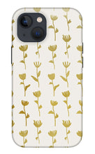 Load image into Gallery viewer, Gold Ink Flower Pattern - Phone Case