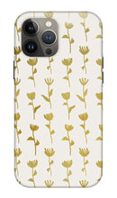 Load image into Gallery viewer, Gold Ink Flower Pattern - Phone Case